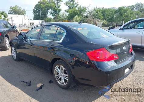 2012 Infiniti G37 from USA, damaged, VIN JN1CV6AR2CM978532